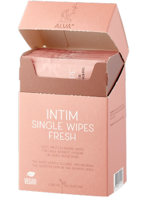 ALVA Intim Single Wipes